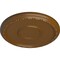 Ekena Millwork Medea Ceiling Medallion (Fits Canopies up to 5 1/2"), Hand-Painted Smokey Topaz, 16 1/2"OD x 1 1/2"P CM16MDSTF - alternate 2